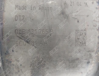 Katalyzátor VW 04B 131 765 B / 6C0 181 AA / 6C0 166 DA / 04B 131 656 B - 3