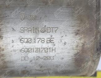 Katalyzátor VW Spain DT 7 / 6Q0 131 701 H / 6Q0 178 BE - 2
