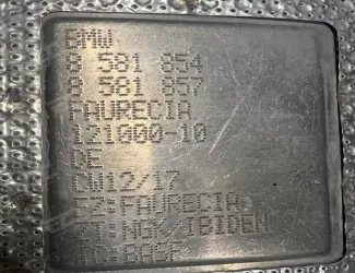 Katalyzátor BMW 8581854 / 8581857 - 3
