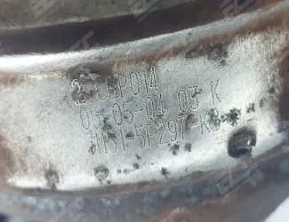 Katalyzátor Ford 3M51-5E211-VE / 3M51-5F297-KB - 4