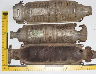 Katalyzátor Honda 10+12 strips on the cover / 4+5 directly on the catalytic converter (with probe) - 3