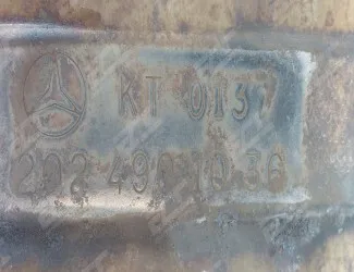 Katalyzátor Mercedes KT 0137 - 3