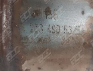 Katalyzátor Mercedes KT 0156 - 3