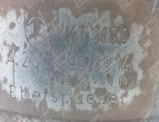 Katalyzátor Mercedes KT 0180 - 3