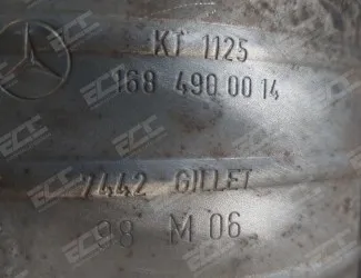 Katalyzátor Mercedes KT 1125 - 3