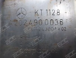 Katalyzátor Mercedes KT 1128 - 2