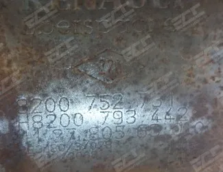 Katalyzátor Renault H 8200793442 - 3