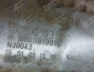 Katalyzátor Renault H8200819816 / 8200819310 - 2