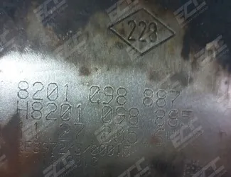 Katalyzátor Renault H8201098885 / 8201098887 / 112780564000 - 2