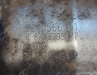 Katalyzátor Renault MM H8200395477 / 8200566701 - 3