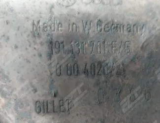 Katalyzátor VW 191 131 701 G - 3