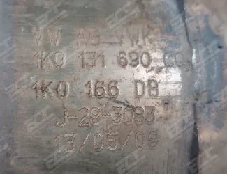 Katalyzátor VW 1K0 131 690 CQ / 1K0 166 DB - 2