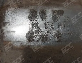 Katalyzátor VW 1K0 131 701 EK / 1K0 178 HD - 3