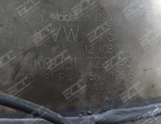 Katalyzátor VW 1K0 131 723 AC / 1K0 181 FA / 5N0 166 BA - 3